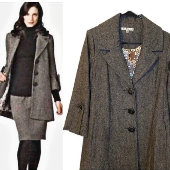 Cabi Shakespeare Swing Pea Coat Style 169, Size 0 - Picture 9 of 9